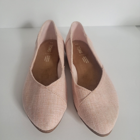 Toms Light Pink Women's Flats - Picture 3 of 6